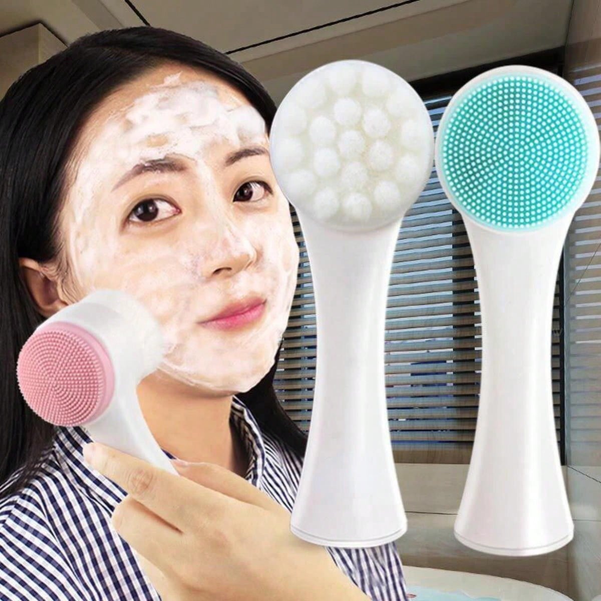 Çift Taraflı Yüz Temizleyici S - Silicone Face Scrubber Electric incelemesi ve fiyatı