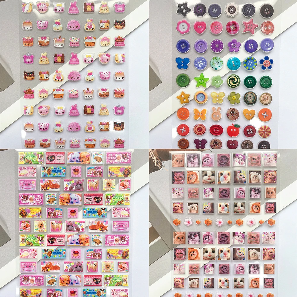 Nail Art - Mini Pvc Komik Kedi Posteri Ürünleri