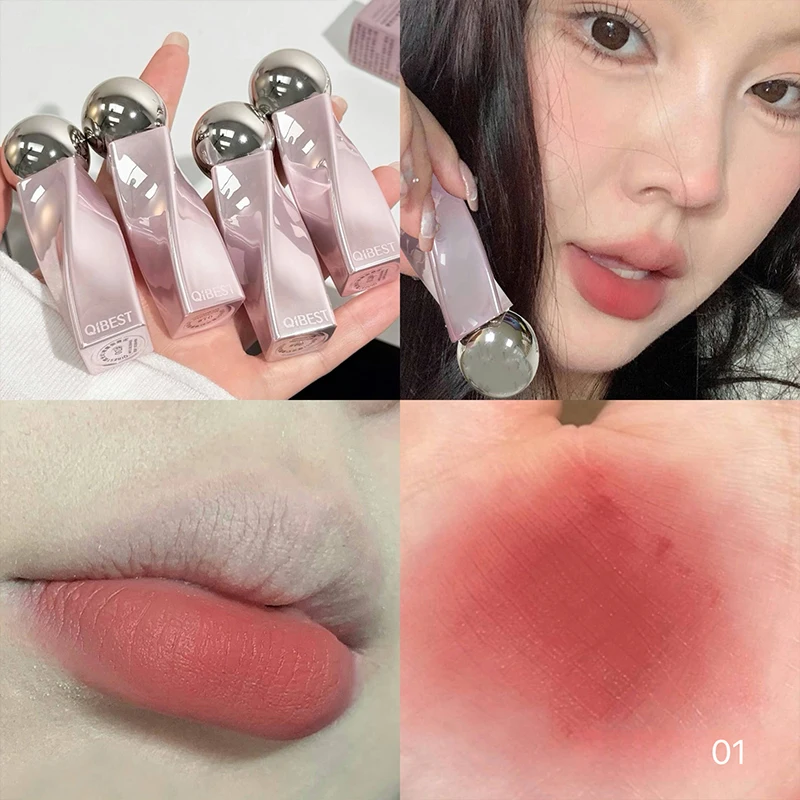 QIBEST Mat Kadife Dudak Parlat - Matte Velvet Lip Tint Long Lasting incelemesi ve fiyatı