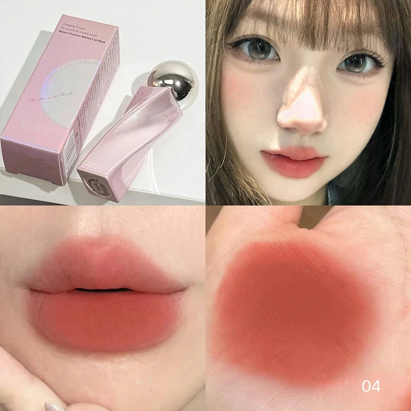 QIBEST Mat Kadife Dudak Parlat - Matte Velvet Lip Tint Long Lasting incelemesi ve fiyatı
