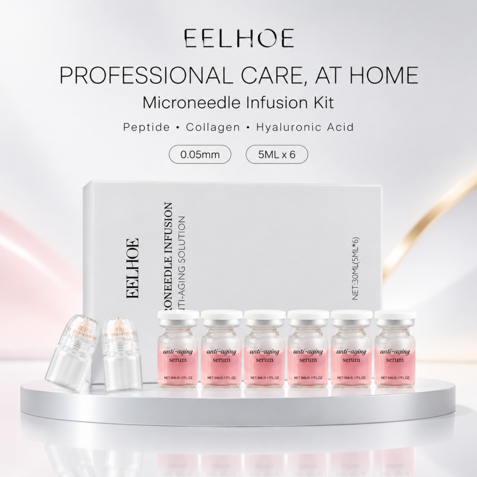 0,2 mm Mikro İğneli Serum Seti - Hyaluronic Acid Facial Serum incelemesi ve fiyatı