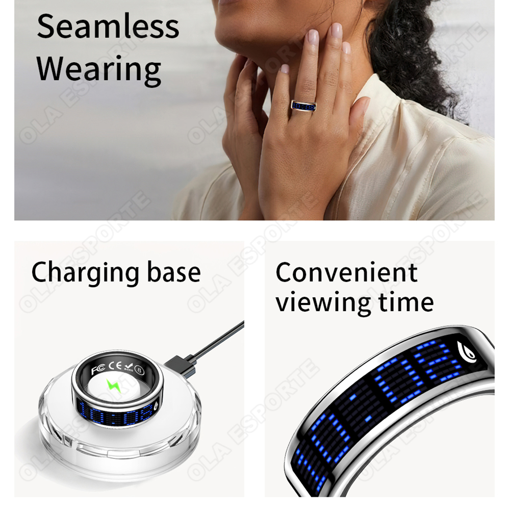 Yeni Sr16 Ekranlı Akıllı Yüzük - Health Monitors incelemesi ve fiyatı