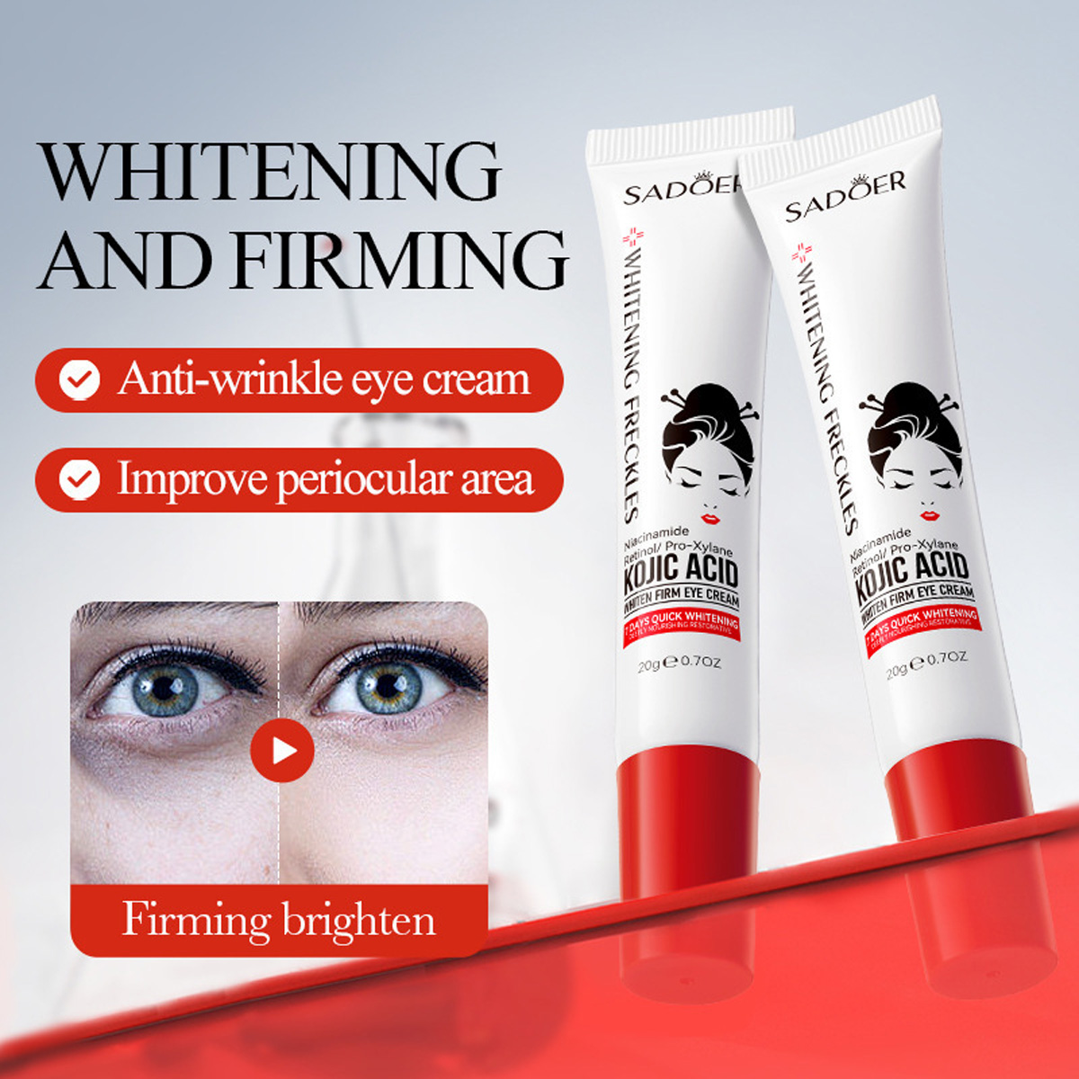 Kojik Asit Beyazlatıcı ve Leke - Retinol Anti Wrinkle Cream incelemesi ve fiyatı